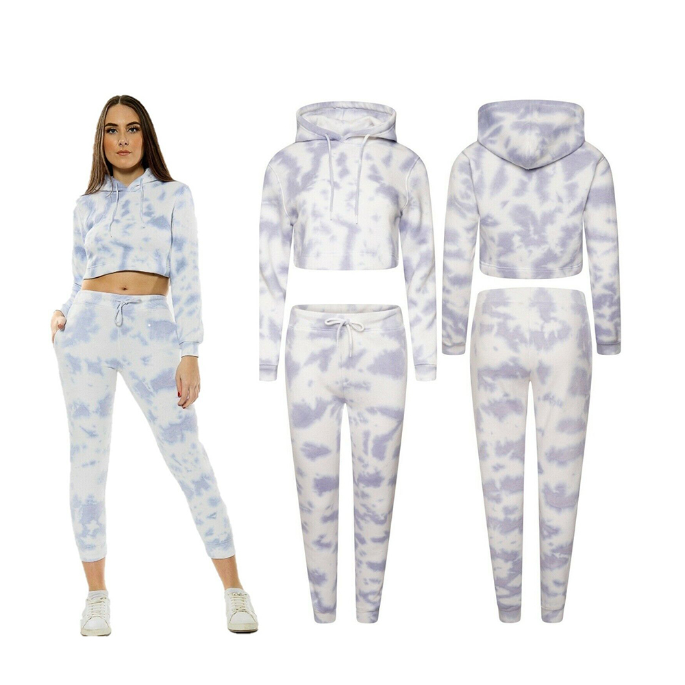 Women's Crop Hoodies Sets